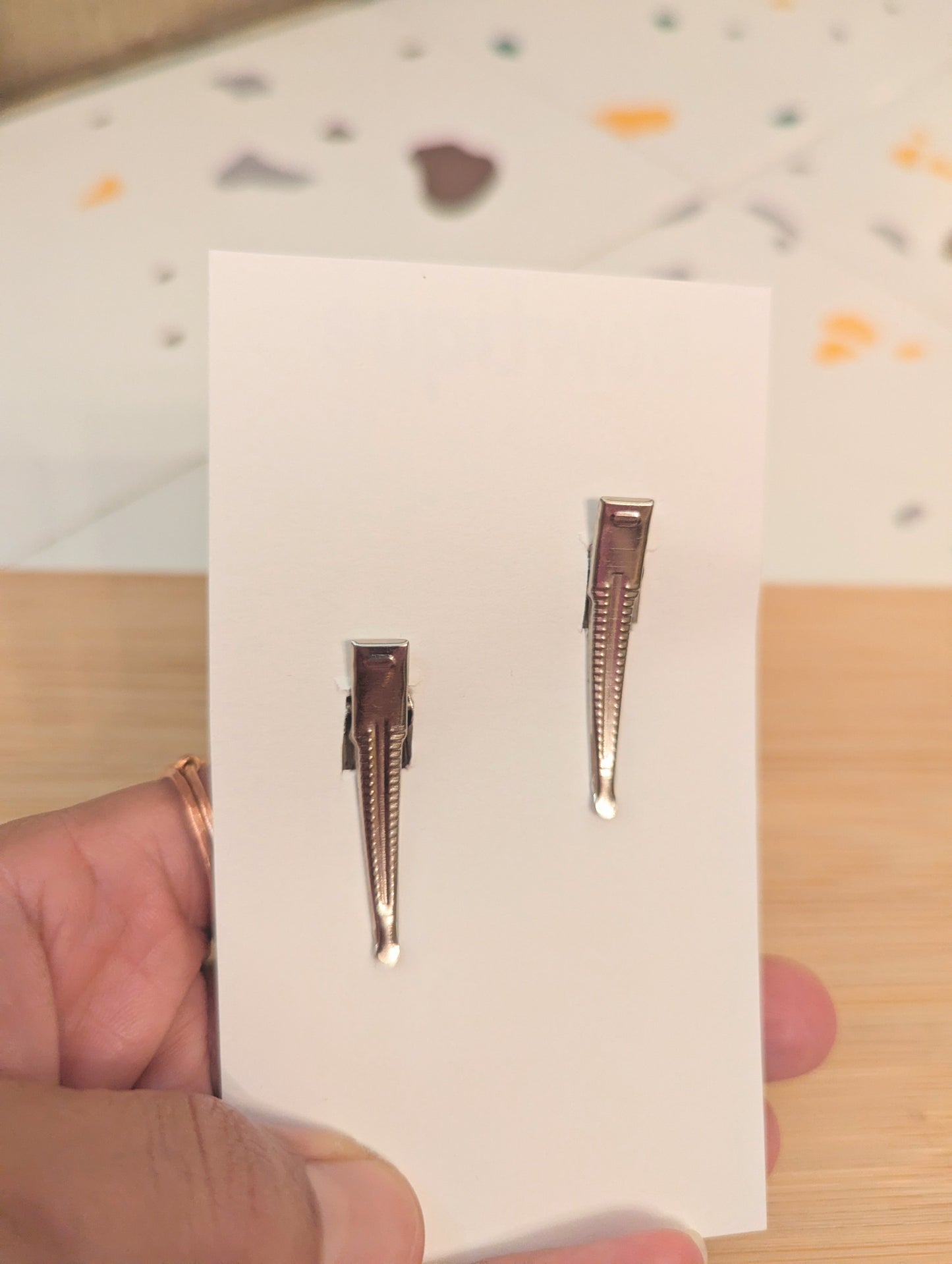 Strawberry hair clips