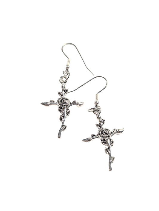 Cross earrings