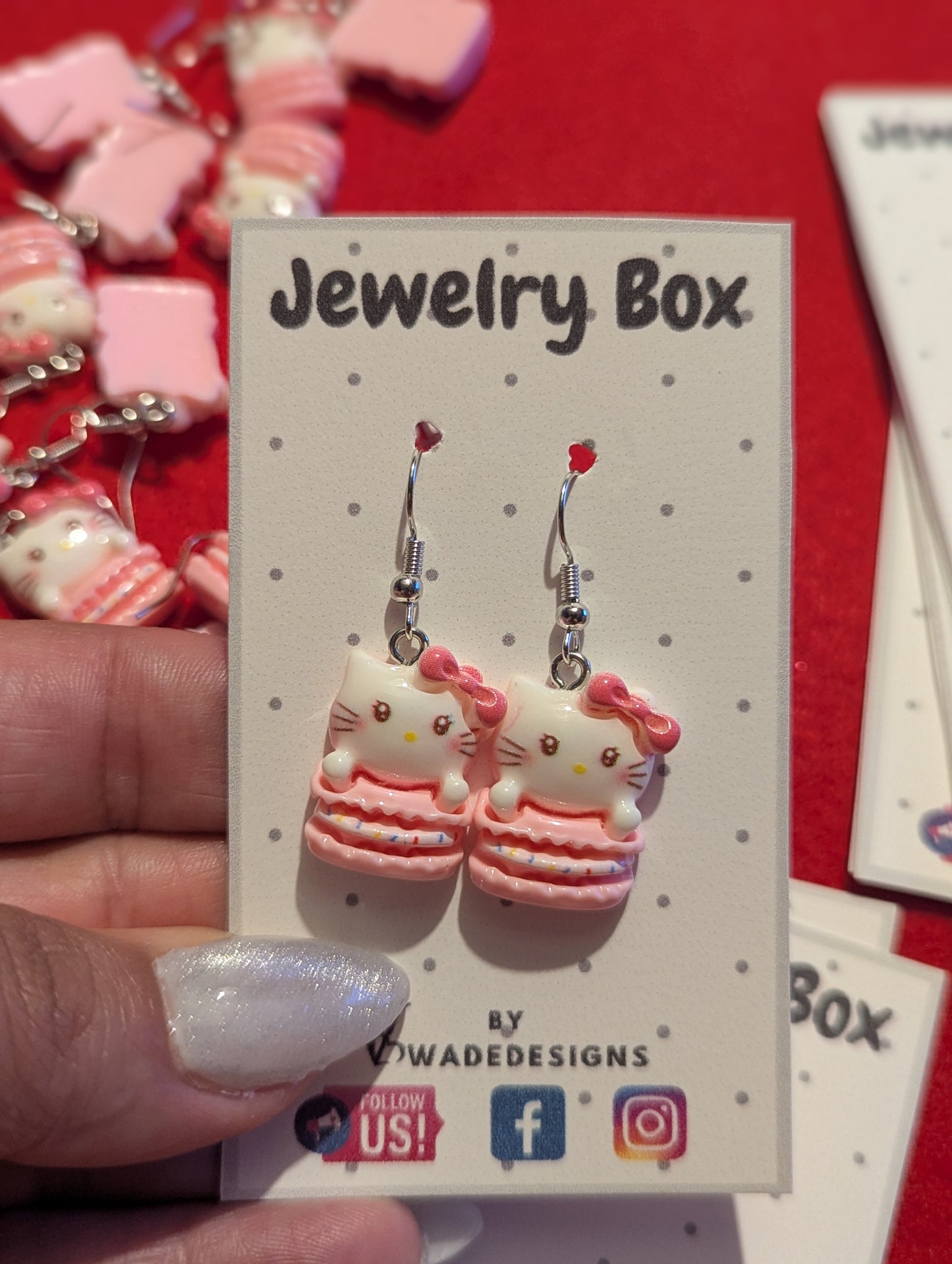 Kawaii Macaroon earrings