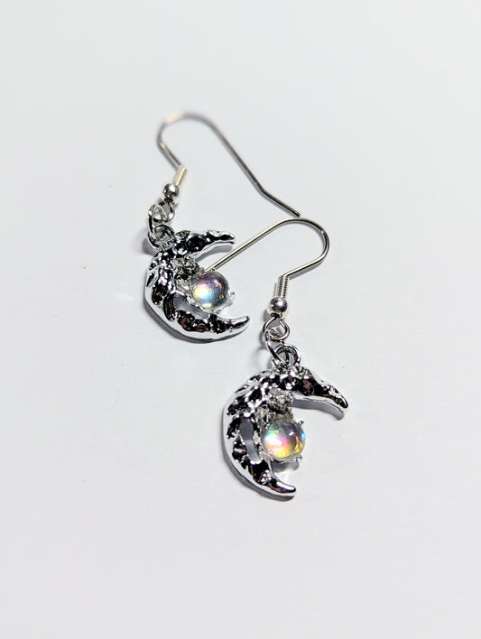 Moon earrings