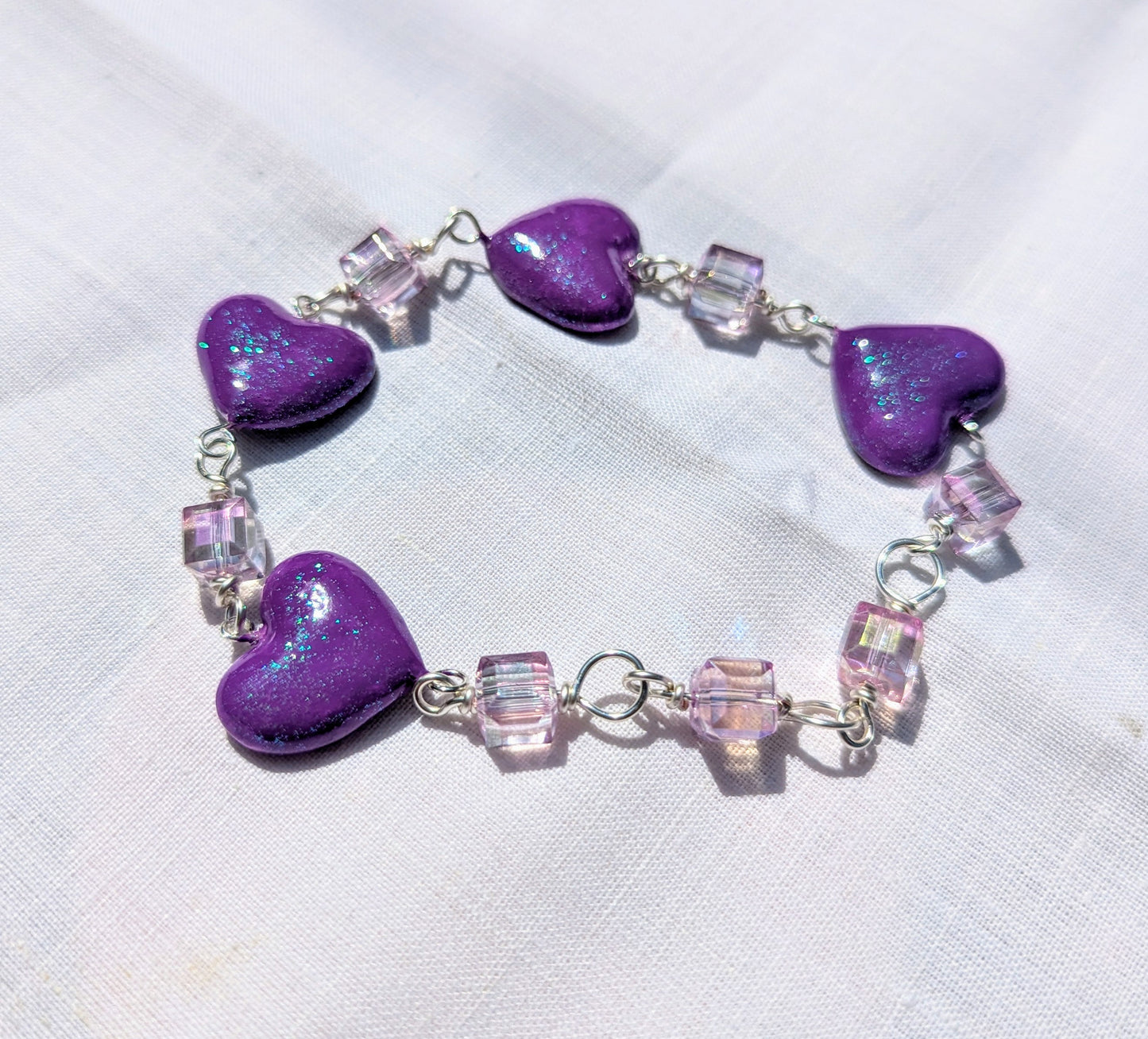 Purple queen of hearts