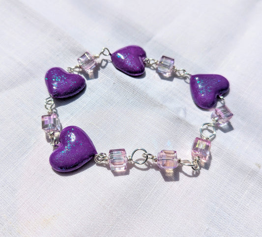 Purple queen of hearts